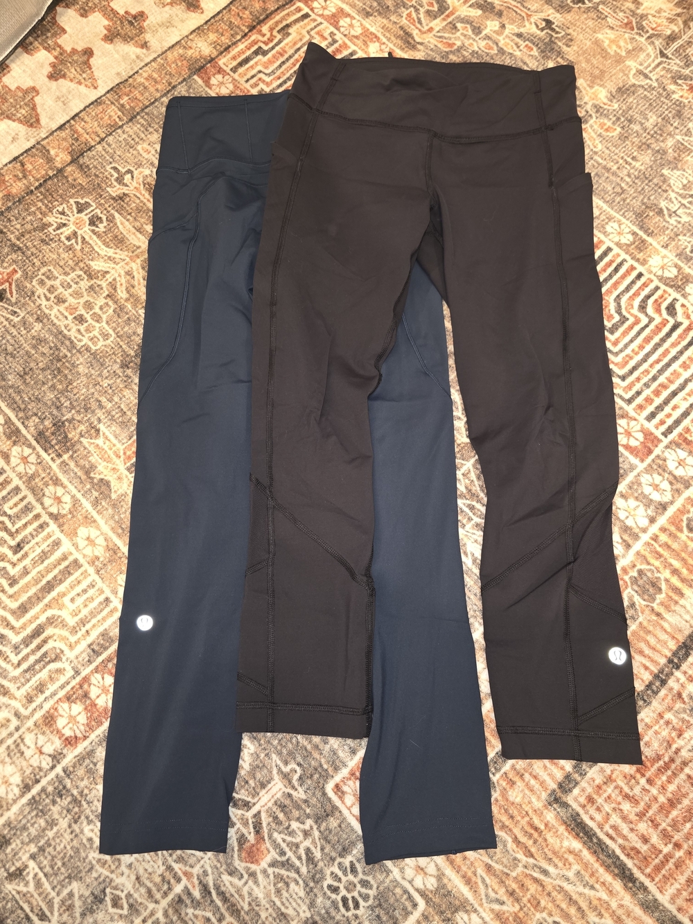 LuluLemon Leggings BUNDLE Womans Size 4, No Flaws/no Tags- Blk AND Teal!!